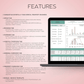 Property Tracker for EXCEL/Google Sheet - only4hosts