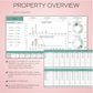 Property Tracker for EXCEL/Google Sheet - only4hosts