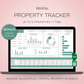 Property Tracker for EXCEL/Google Sheet - only4hosts